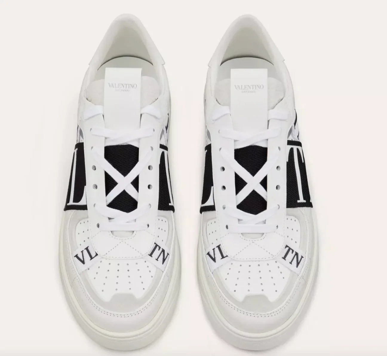WHITE/ BLACK