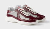 Burgundy-Silver