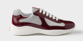 Burgundy-Silver
