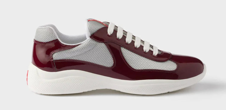 Burgundy-Silver