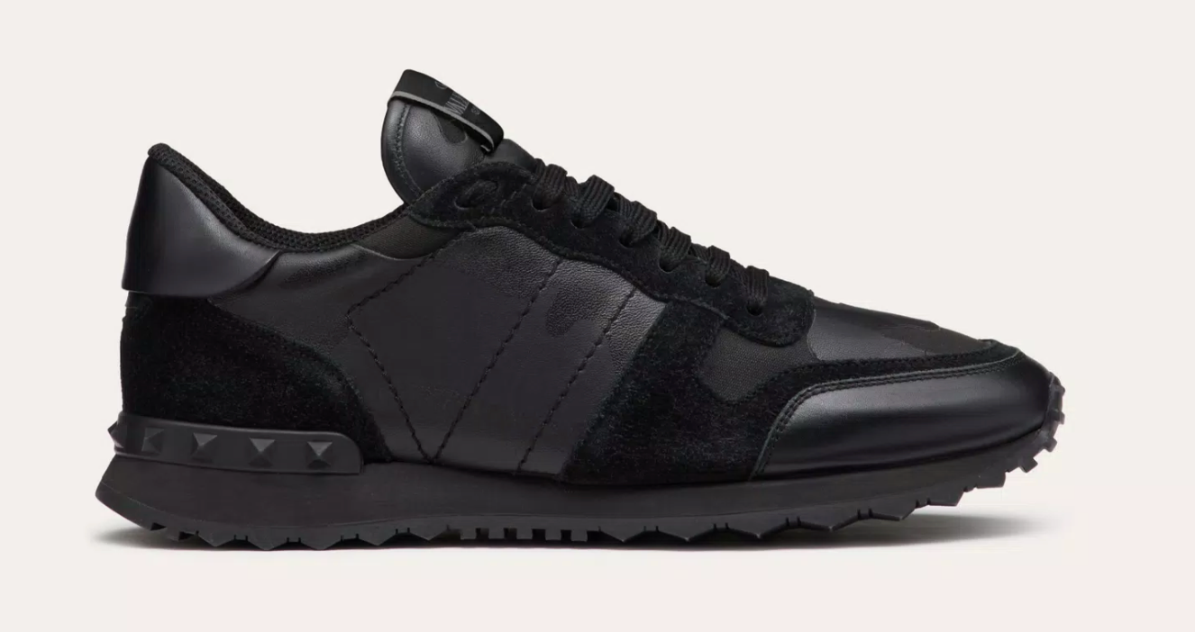 CAMOUFLAGE NOIR ROCKRUNNER SNEAKER