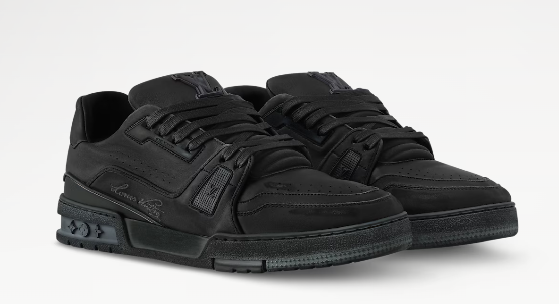 LV Trainer Distressed Sneaker