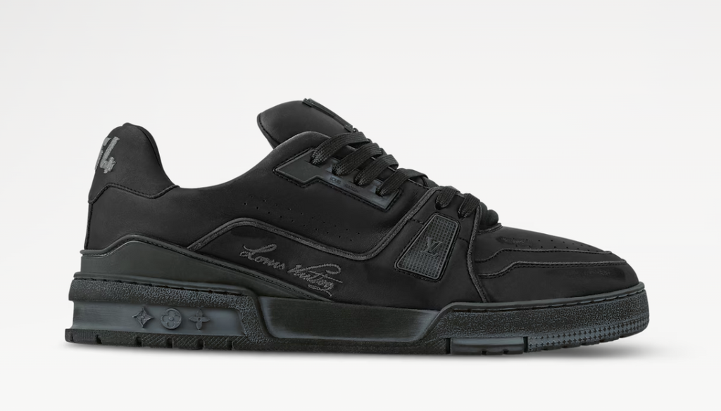 LV Trainer Distressed Sneaker