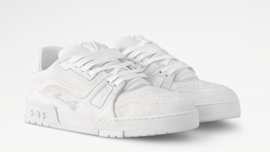 LV Trainer Distressed Sneaker
