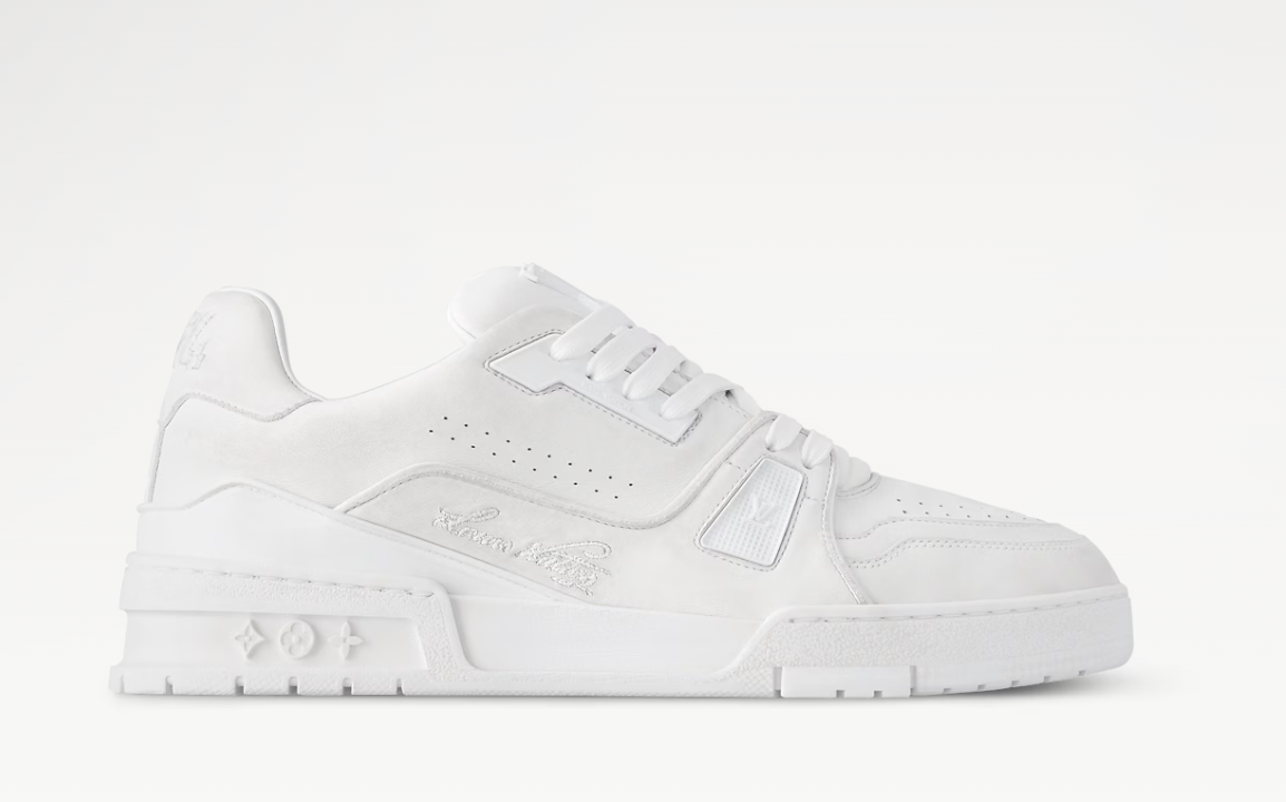LV Trainer Distressed Sneaker
