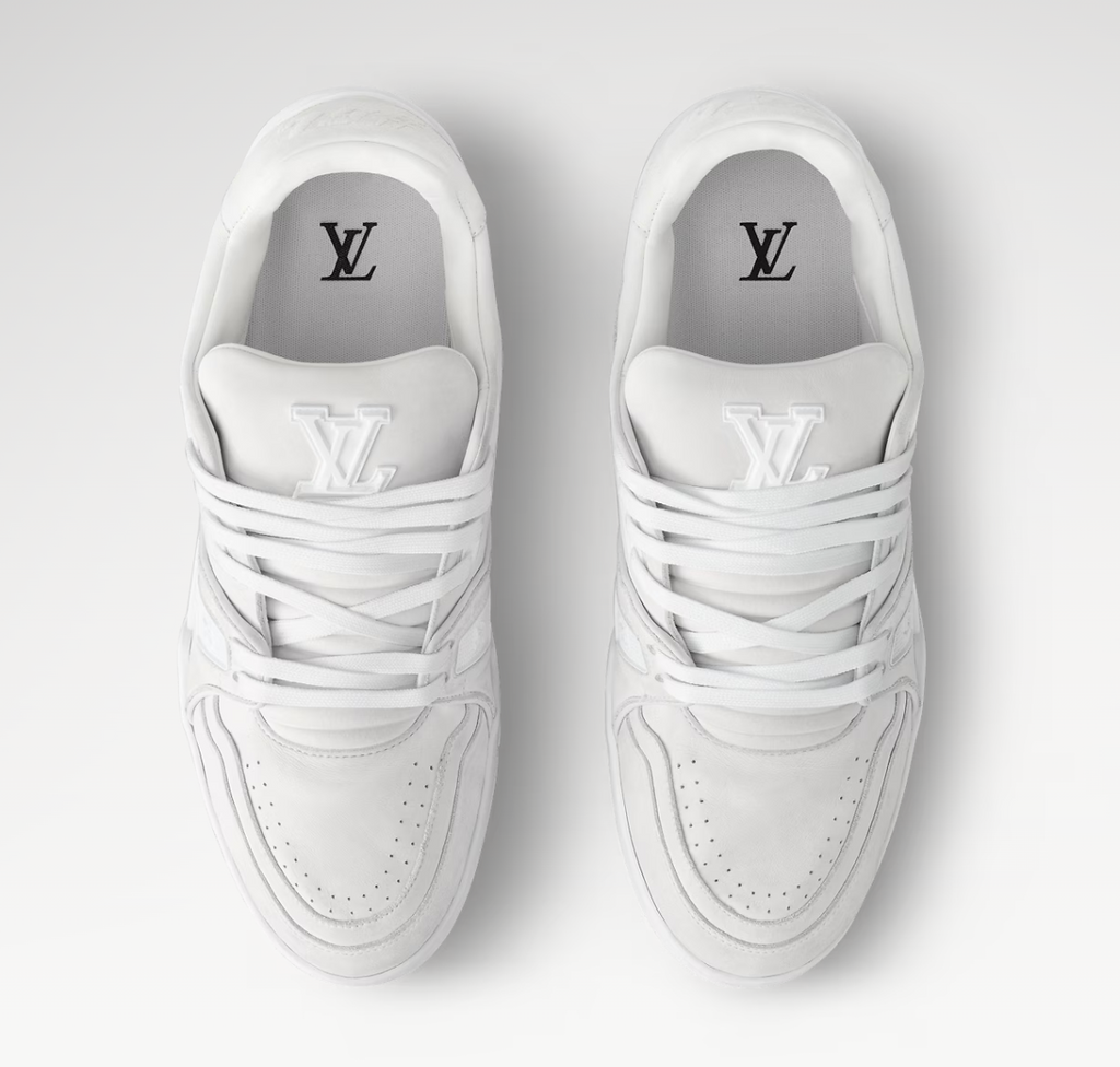 LV Trainer Distressed Sneaker