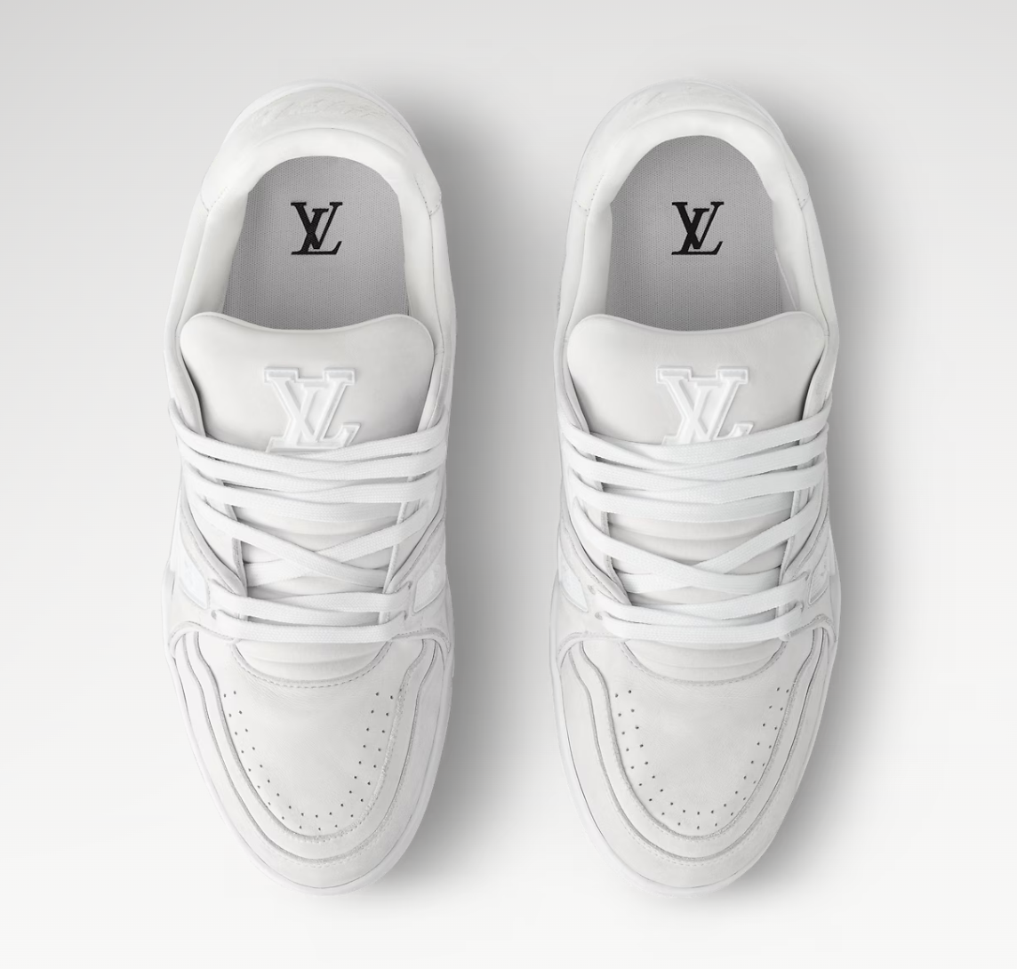 LV Trainer Distressed Sneaker