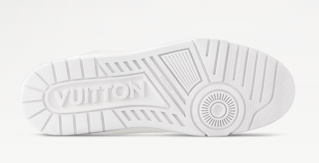 LV Trainer Distressed Sneaker