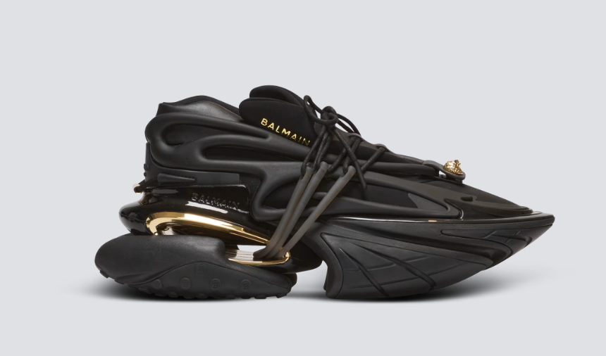 Unicorn Low trainers in neoprene and calfskin