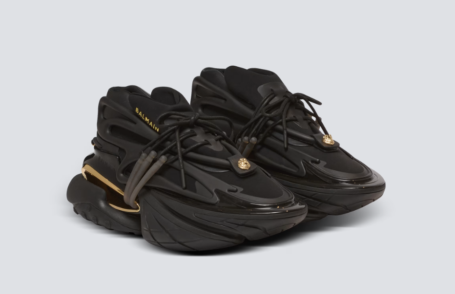 Unicorn Low trainers in neoprene and calfskin