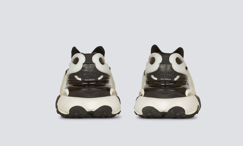 Unicorn low-top sneakers in neoprene and leather