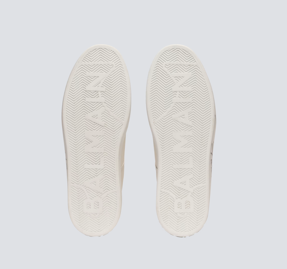 B-Court trainers in calfskin