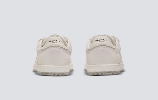 Calfskin Balmain Swan trainers