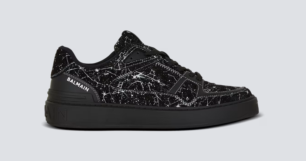 B-Court Skate trainers in Galaxy print suede leather