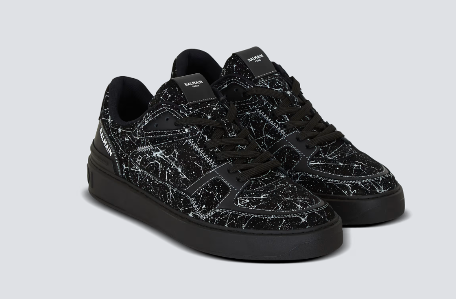 B-Court Skate trainers in Galaxy print suede leather