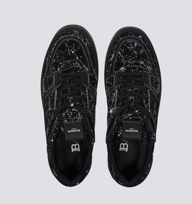 B-Court Skate trainers in Galaxy print suede leather