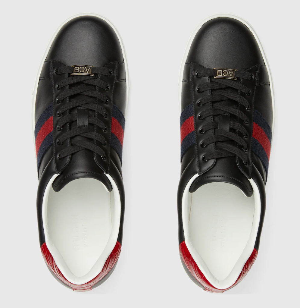 Men's Gucci Ace sneaker with Web