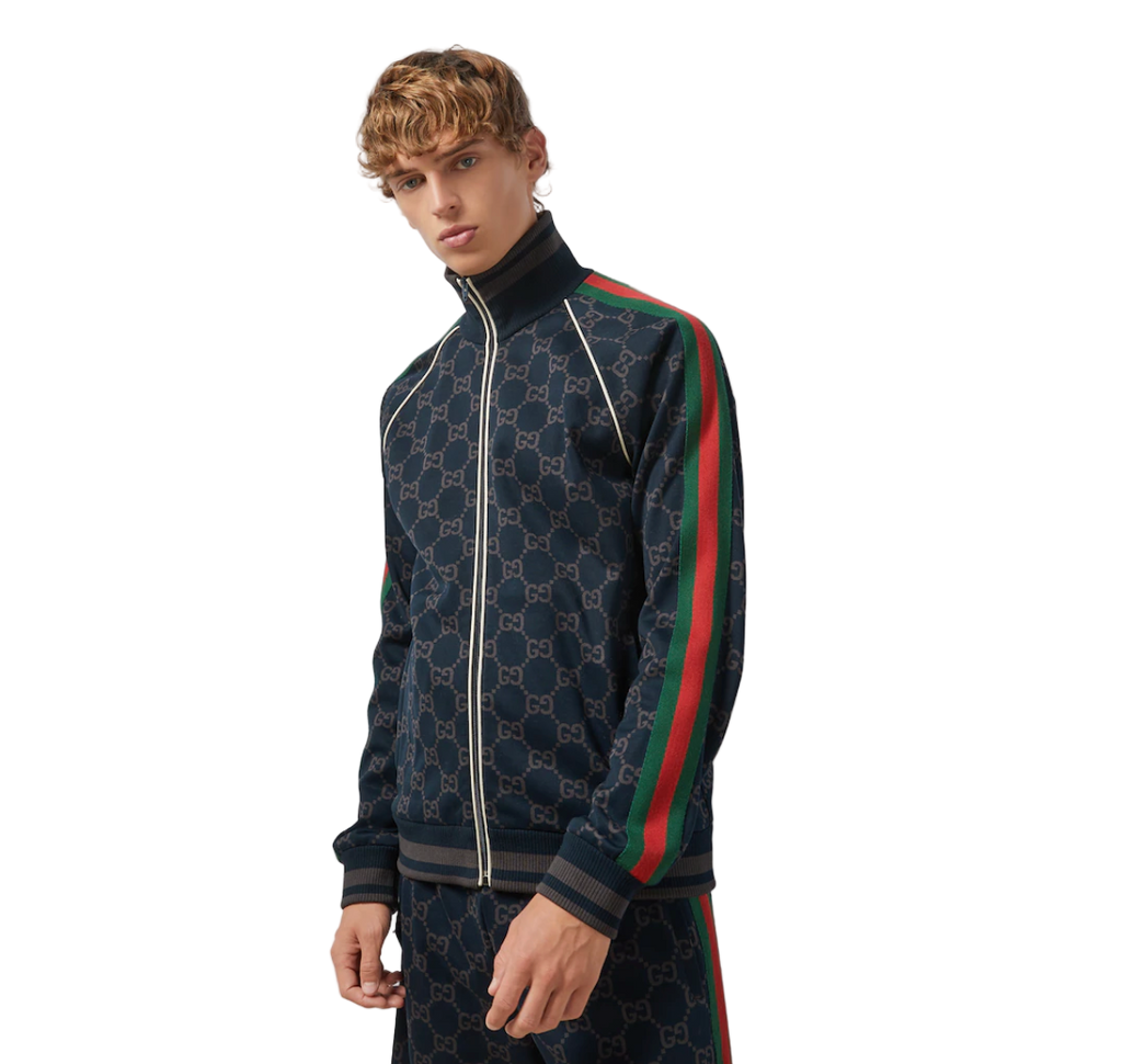 GG jersey cotton jacket
