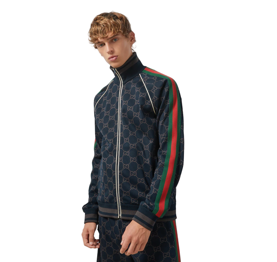 GG jersey cotton jacket
