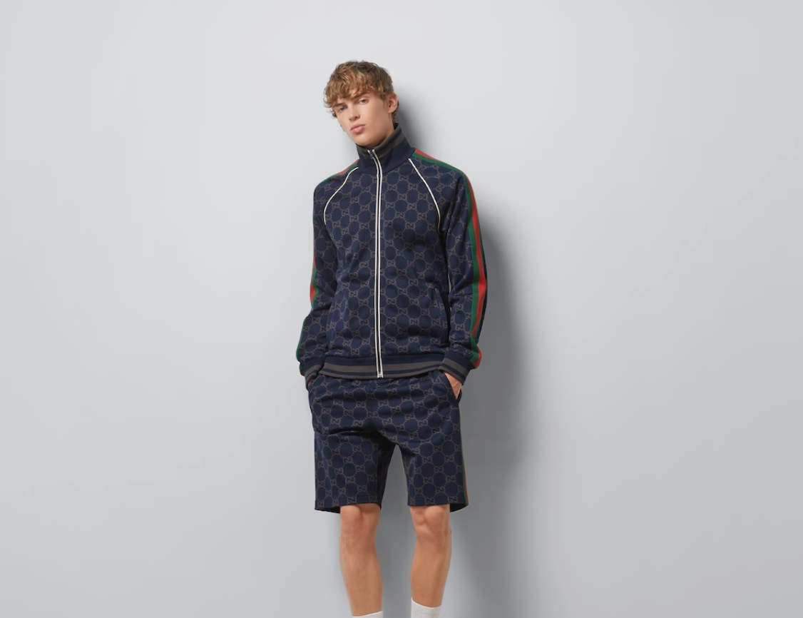 GG jersey cotton jacket