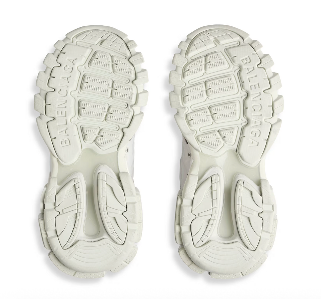 Men's Track Sneaker With Charms in White