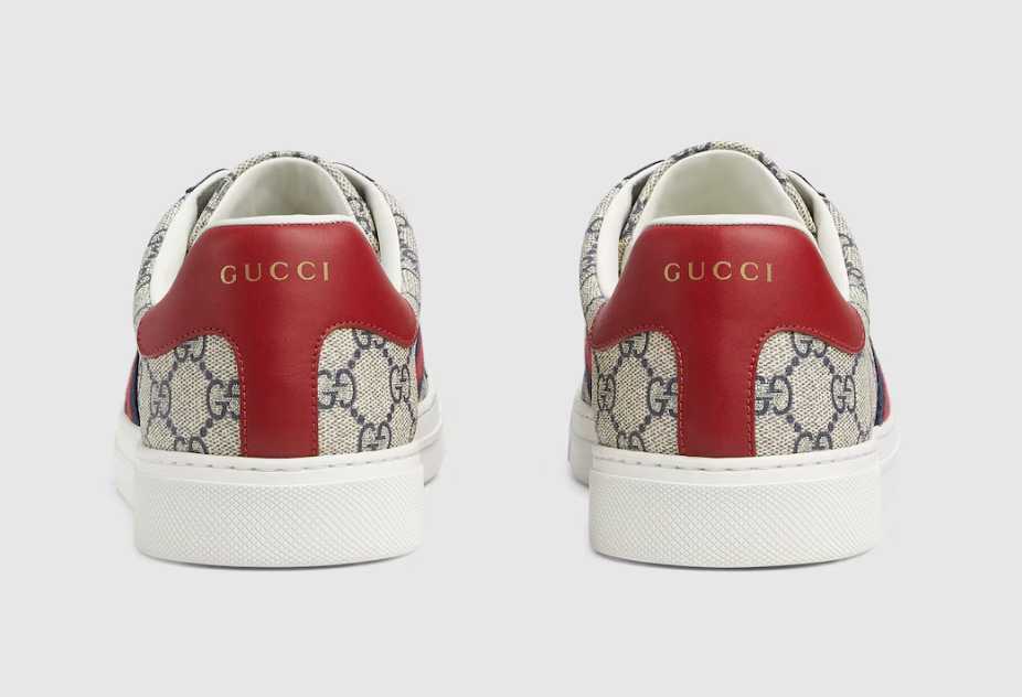 beige and blue GG Supreme